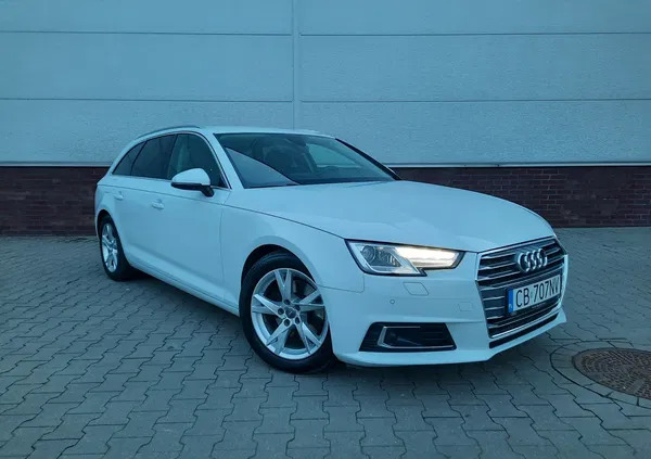 audi Audi A4 cena 79900 przebieg: 180000, rok produkcji 2018 z Bydgoszcz